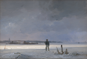 Lot 6130, Auction  123, Sørensen, Carl Frederik, Winter an der Förde