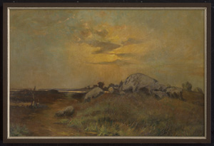 Los 6156 - Deutsch - um 1899. Sonnenuntergang über Hiddensee - 1 - thumb