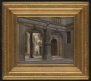 Los 6188 - Hansen, Heinrich - Im Innenhof von Palazzo Pisani a Santo Stefano, Venedig - 1 - thumb