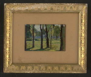 Los 6199 - Bugatti, Rembrandt - "Il parco di Milano" (Ansicht eines Parks in Mailand) - 1 - thumb