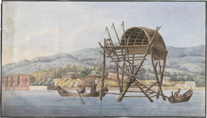 Lot 6673, Auction  123, Griechisch, um 1809. Fischfang am Bosporus