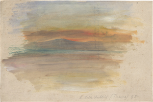 Lot 6688, Auction  123, Ballenberger, Friedrich, Sonnenaufgang an der Küste von Rijeka