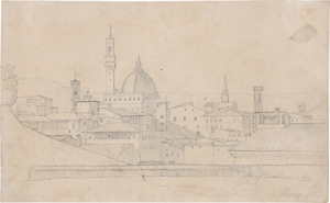 Lot 6705, Auction  123, Gaertner, Eduard, Blick über Florenz