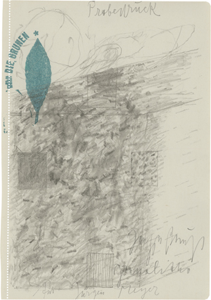 Los 7162 - Beuys, Joseph - Aus: Zeichnungen zu Leonardo Codices Madrid - 0 - thumb