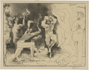 Lot 7335, Auction  123, Picasso, Pablo, La Danse des Faunes