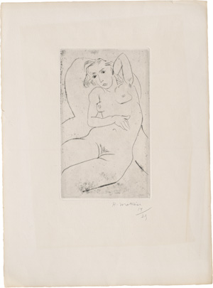Los 8104 - Matisse, Henri - Nu assis - les yeux noirs - 1 - thumb