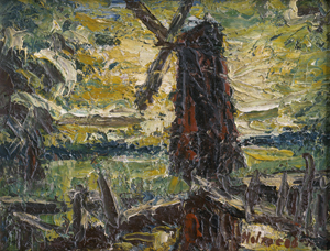 Lot 8183, Auction  123, Holmead, Landschaft mit Windmühle