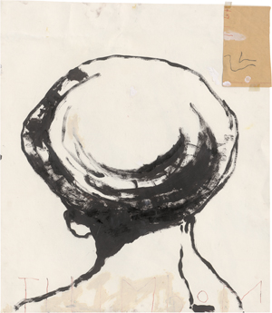 Los 8256 - Blais, Jean Charles - Ohne Titel (White head with turban) - 0 - thumb