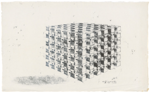 Lot 8330, Auction  123, Bertoia, Harry, Aluminium Cubes