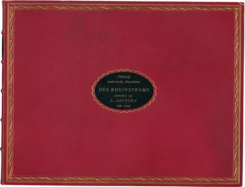 Lot 178, Auction  123, Janscha, Lorenz, Collection de cinquante vues du Rhin