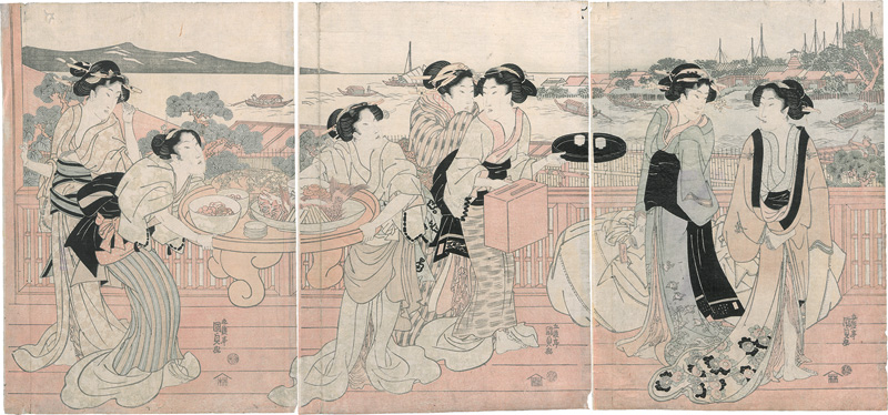 Lot 442, Auction  123, Kunisada, Utagawa, Japanische Farbholzschnitte verschiedener Formate