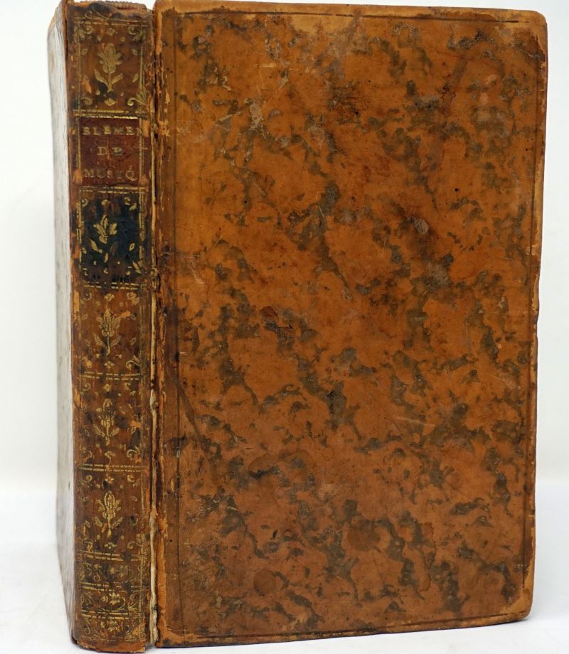 Lot 547, Auction  123, D'Alembert, Jean-Baptiste le Rond, Elémens de Musique 