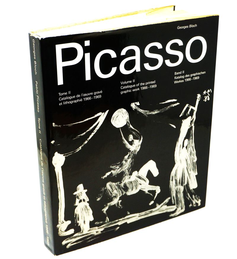 Lot 722, Auction  123, Bloch, Georges und Picasso, Pablo, Tome II. Catalogue de l'œuvre gravé et lithographié 1966-1969.