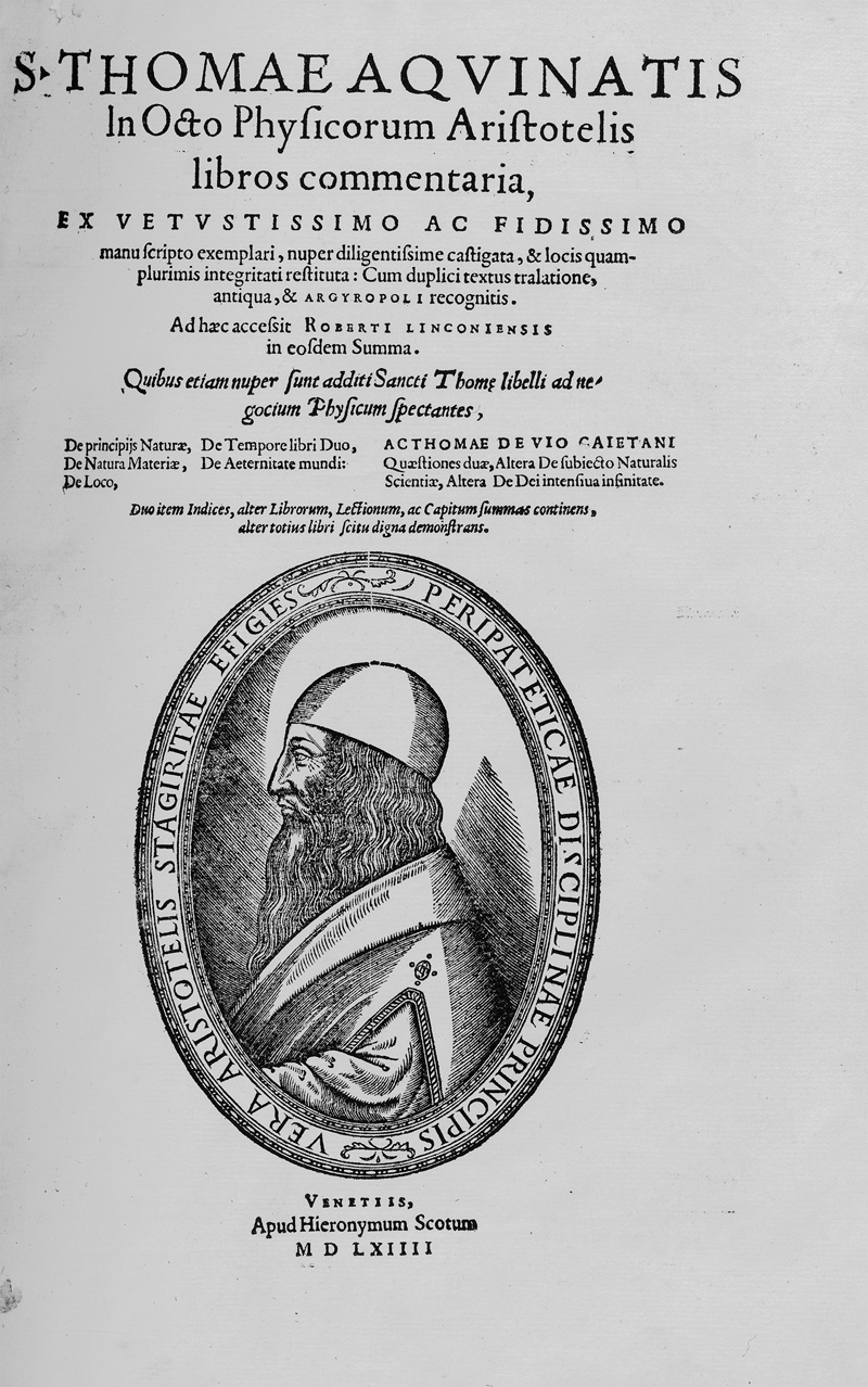 Lot 2485, Auction  123, Thomas von Aquin und Aristoteles, Sammelband mit 4 Drucken erschienen bei Hieronymus Scotus 