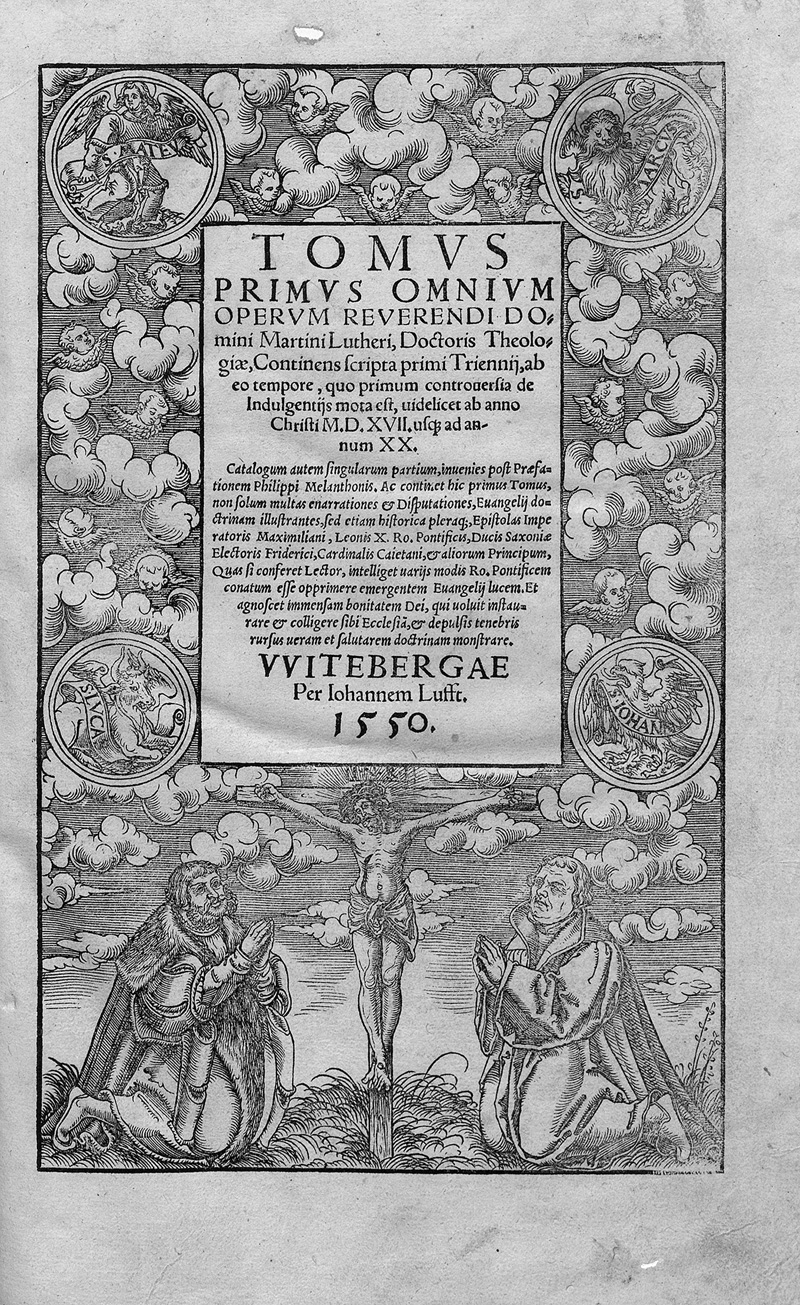 Lot 2552, Auction  123, Luther, Martin, Tomus primus omnium operum