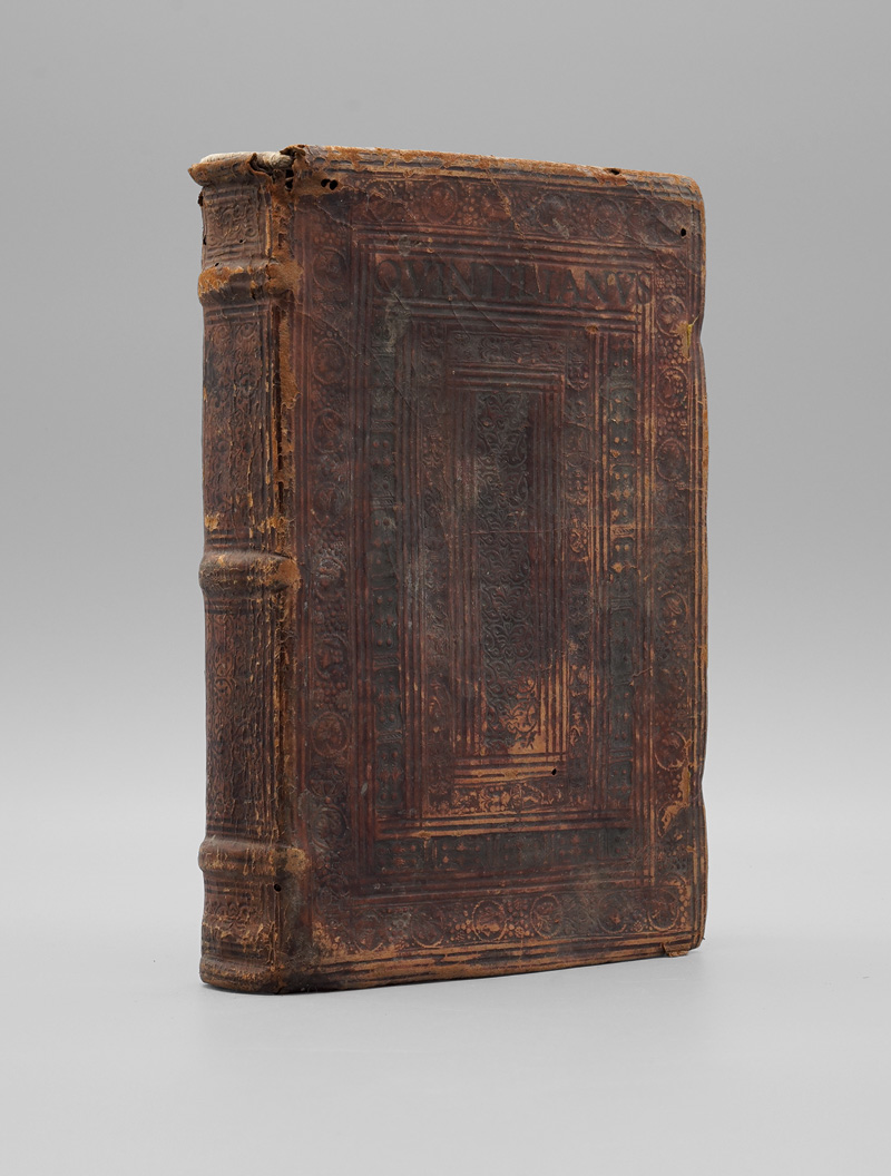 Lot 2587, Auction  123, Quintilianus, Marcus Fabius, Institutionum oratoriarum libri xii diligentibus recogniti. Venedig, Aldus, 1522 