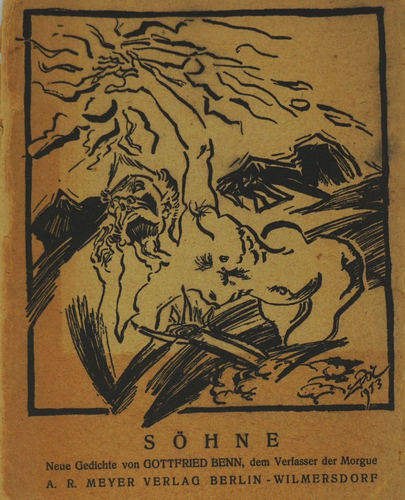 Lot 3038, Auction  123, Benn, Gottfried und Meidner, Ludwig - Illustr., Söhne