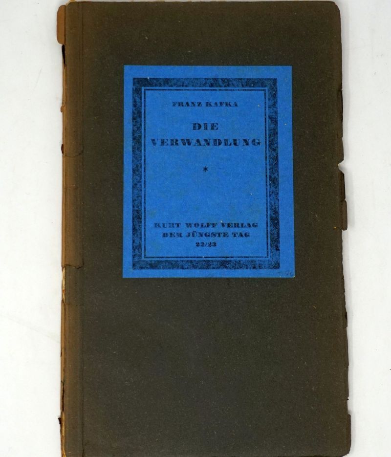 Lot 3318, Auction  123, Kafka, Franz, Die Verwandlung (2. Ausgabe 1917)