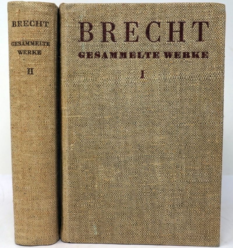 Lot 3388, Auction  123, Brecht, Bertolt, Gesammelte Werke
