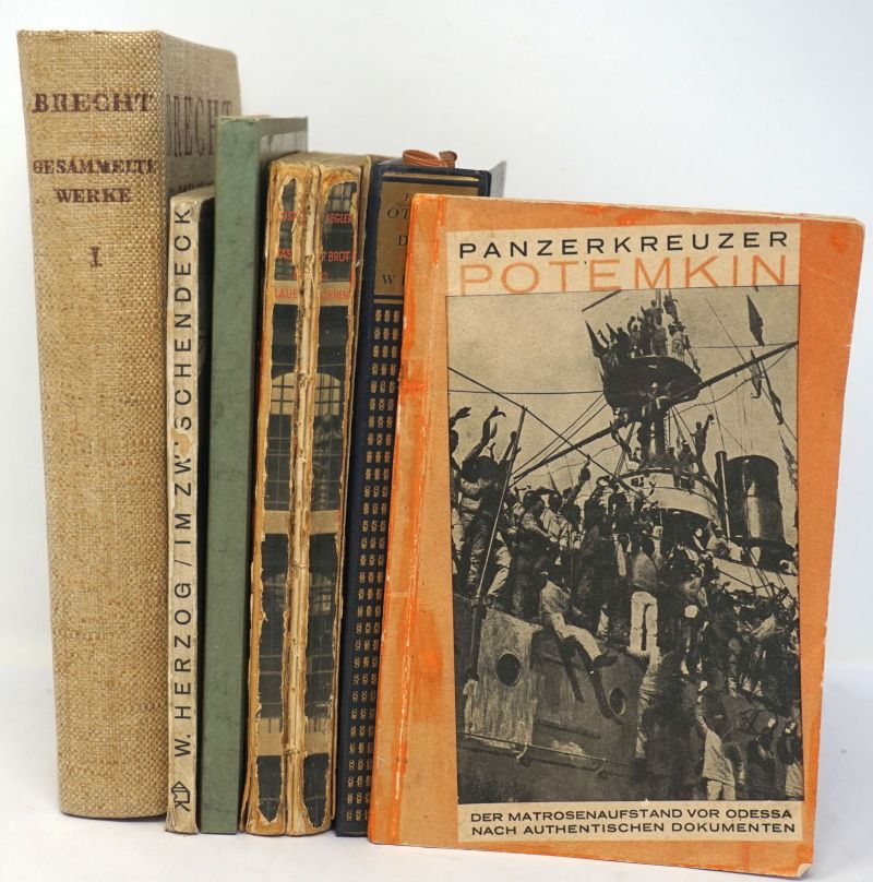 Lot 3389, Auction  123, Brecht, Bertolt, Gesammelte Werke (Bd I) und Beigaben