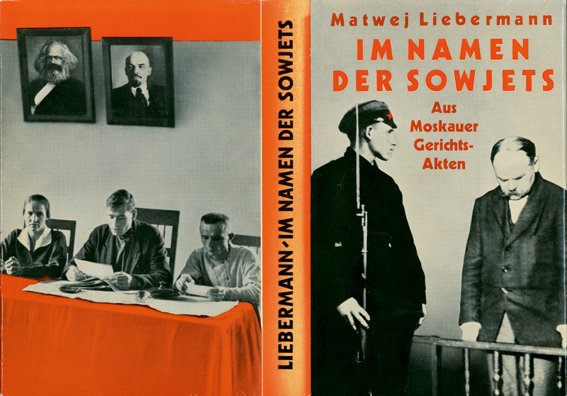 Lot 3462, Auction  123, Liebermann, Matwej, Im Namen der Sowjets