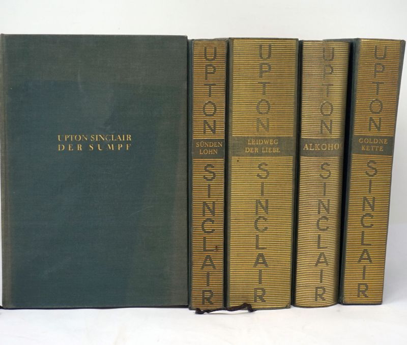 Lot 3526, Auction  123, Sinclair, Upton, Konvolut von 5 Werken im grünen Leineneinband