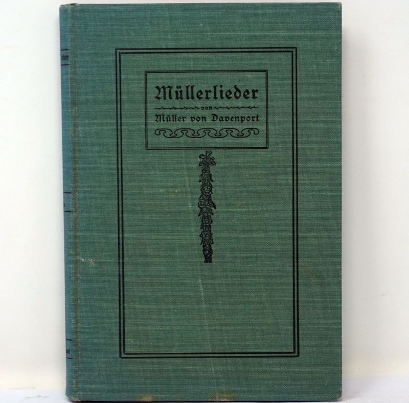 Lot 3595, Auction  123, Müller, A. O., Müllerlieder