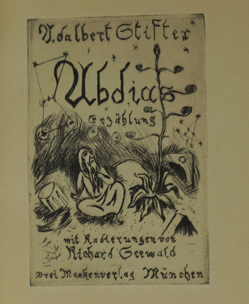 Lot 3684, Auction  123, Stifter, Adalbert und Seewald, Richard - Illustr., Abdias
