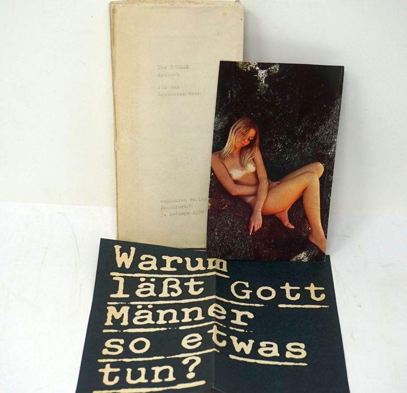 Lot 3760, Auction  123, Grosse Aktbuch, Das und Euphorion Verlag, für den deutschen Mann