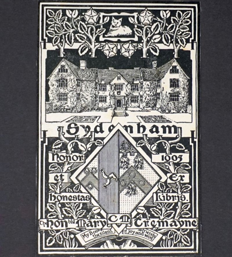 Lot 3811, Auction  123, Ungarische Exlibris, Konvolut von 180 auf schwarzem Karton montierten Holzschnitten, Lithographien oder Abbildungen