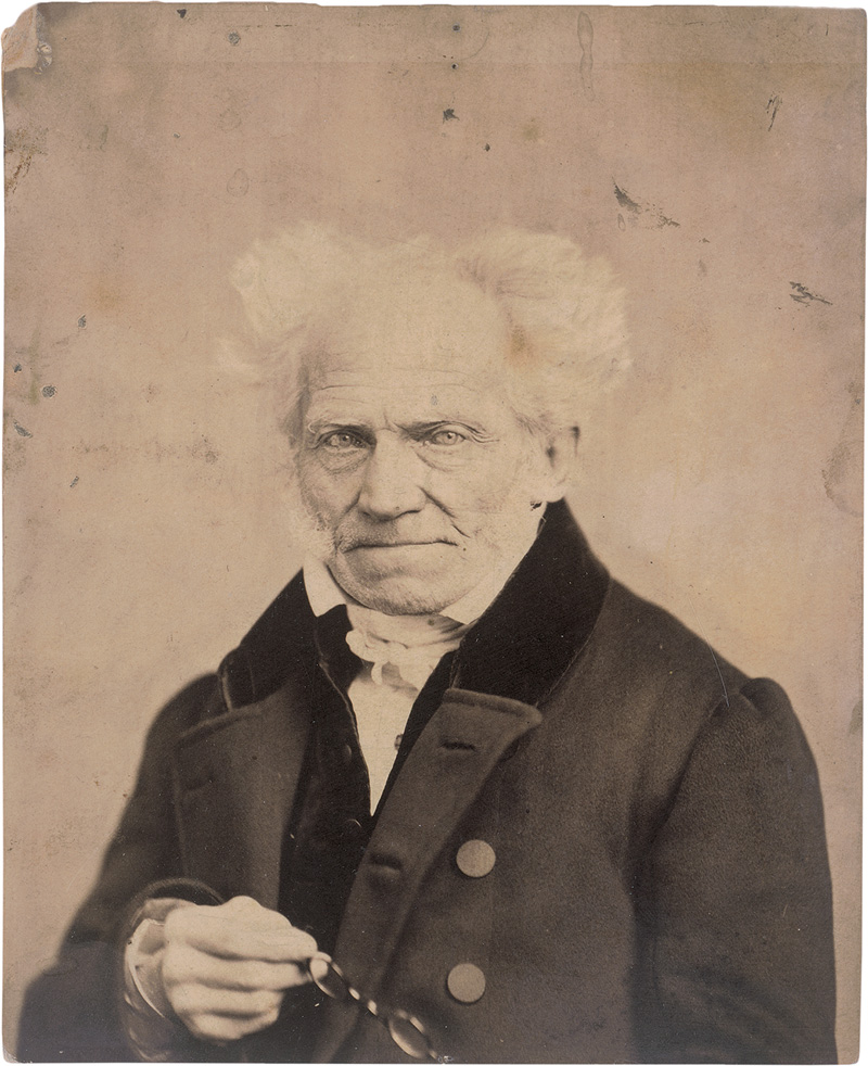 Lot 4067, Auction  123, Schopenhauer, Arthur, Portrait of Arthur Schopenhauer