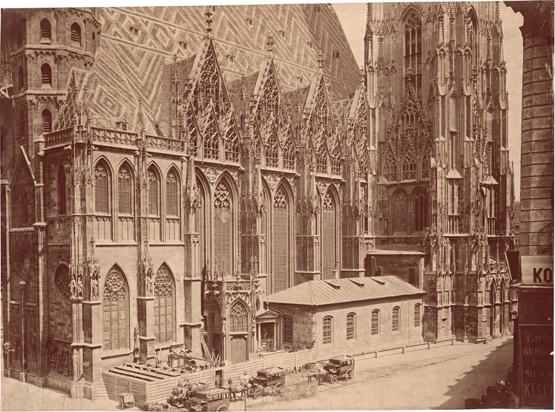 Lot 4079, Auction  123, Vienna, Stephansdom, Vienna seen from the West