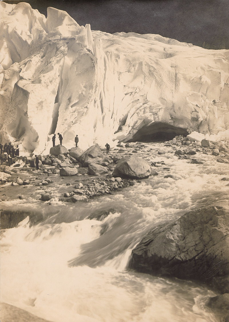 Lot 4082, Auction  123, Alpine Landscapes, Views of Brixsdal glacier, Norway