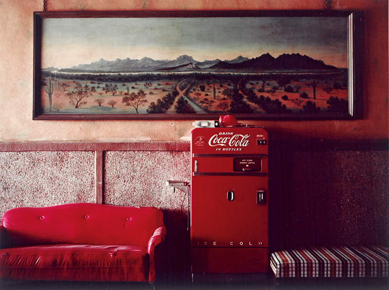 Lot 4316, Auction  123, Wenders, Wim, Lounge paintings. Gila Bend, Arizona (from 'Written in the West')