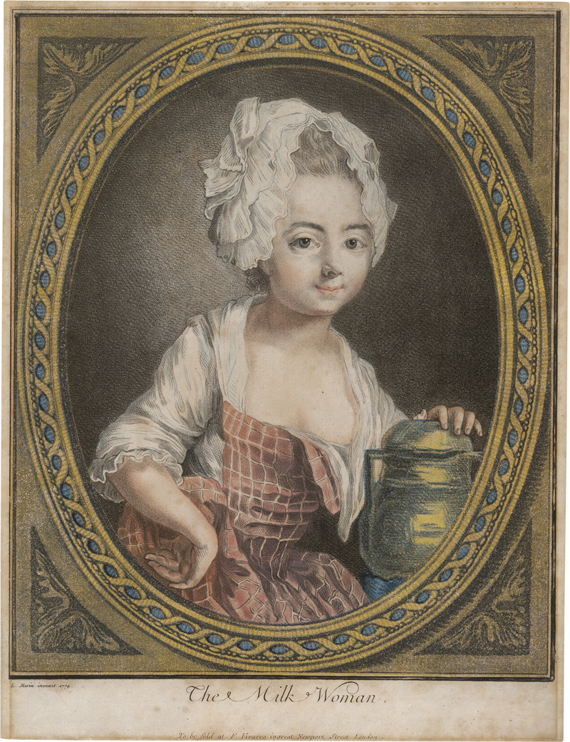Lot 5182, Auction  123, Bonnet, Louis-Marin, The Woman ta King Coffee; The Milk Women