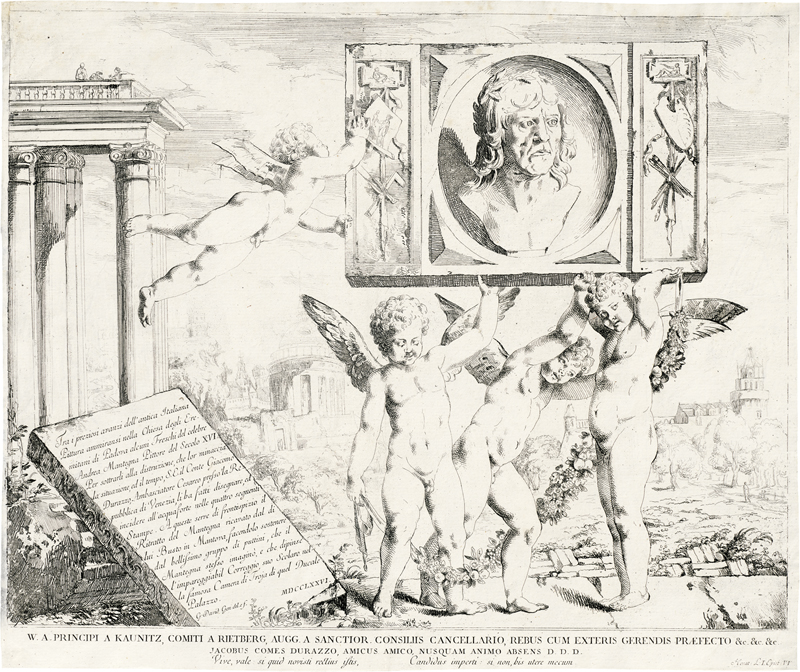 Lot 5194, Auction  123, David, Giovanni, Hommage an Mantegna