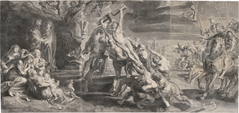 Lot 5862, Auction  123, Rubens, Peter Paul - nach, Die Kreuzaufrichtung