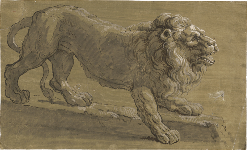 Lot 6563, Auction  123, Novelli, Pietro Antonio - zugeschrieben, Ein schreitender Löwe