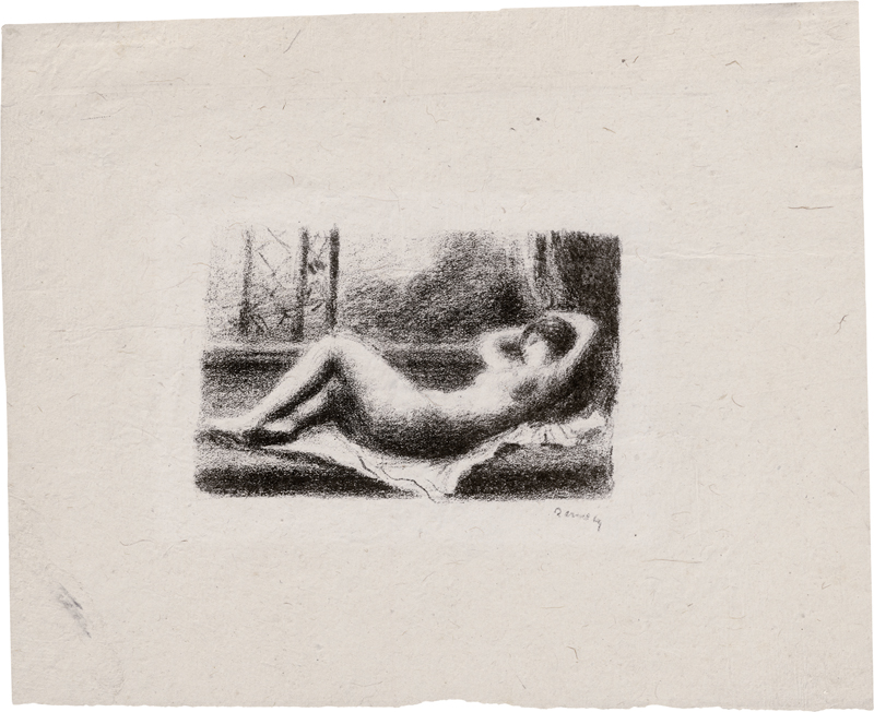 Lot 7103, Auction  123, Renoir, Auguste, Odalisque