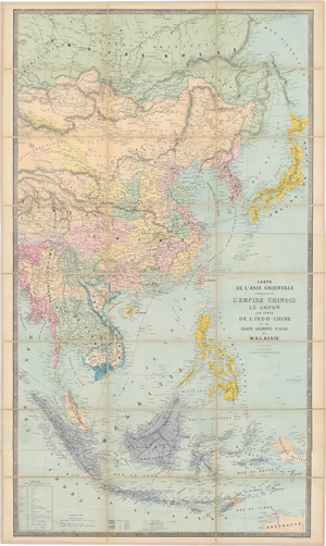 Los 45 - Andriveau-Goujon, Eugene - Carte de l'asie orientale - 0 - thumb