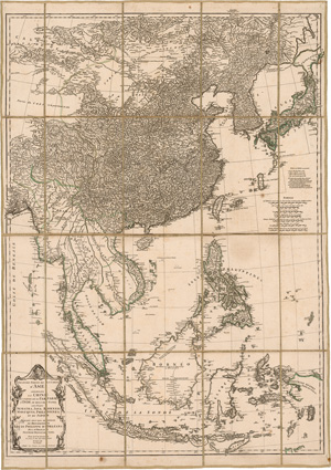 Los 46 - Anville, Jean Baptiste Bourguignon d' - Seconde partie de la carte d'asie - 0 - thumb