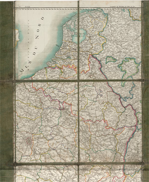 Los 85 - Chanlaire, Pierre-Grégoire - Carte geometrique des Routes de Postes de la France - 0 - thumb