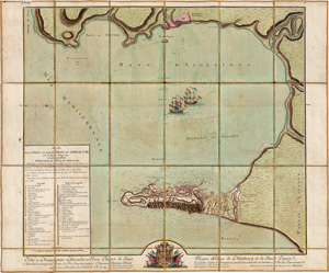 Los 113a - Maugein, Charles - Plan de la ville et des forts de Gibraltar - 0 - thumb