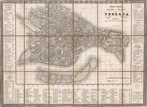Los 122 - Nuova pianta - della cittá e porto franco di Venezia - 0 - thumb
