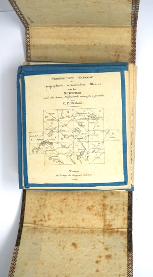 Los 147 - Weiland, Carl Ferdinand - Topographisch-militairischer Atlas von der Schweiz - 3 - thumb