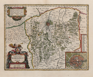 Lot 156, Auction  124, Blaeu, Willem Janszoon, Territorium Norimbergense