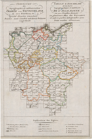 Los 193 - Topographisch-militarische Charte von Teutschland - in 204 Sectionen - 0 - thumb