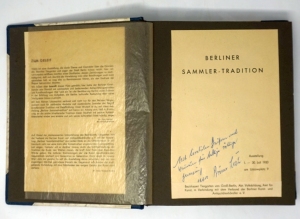 Lot 198, Auction  124, Berliner Sammler-Tradition, Privates Portfolio mit Zeitungsausschnitten und Vintage-Photographien 