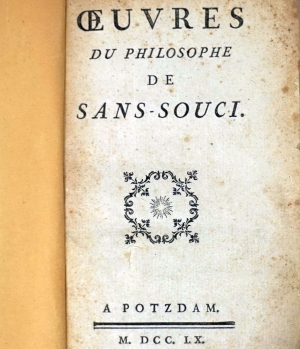 Lot 204, Auction  124, Friedrich II., der Große, Oeuvres du philosophe de Sans-Souci