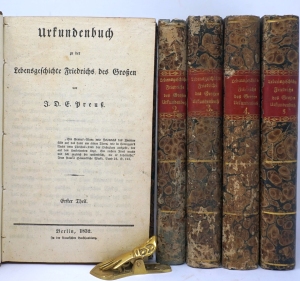 Los 206 - Preuß, Johann David Erdmann und  - Urkundenbuch zu der Lebensgeschichte Friedrichs des Großen - 0 - thumb